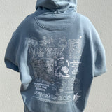 10ANS bleu - sweat oversize